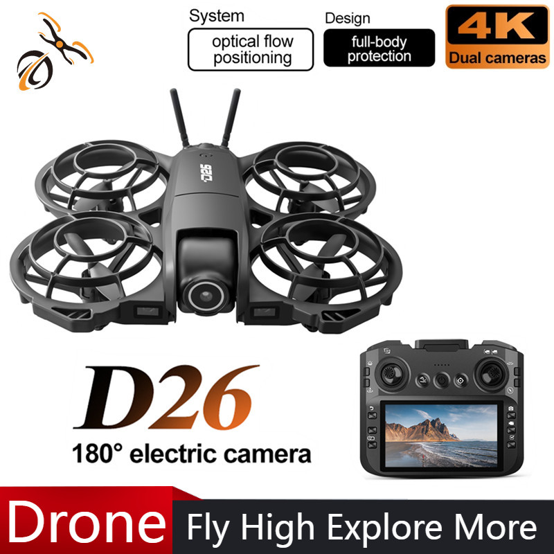 Дрон D26 4K Aerial HD 180 °    – обзор и цена Drone Camera 4K