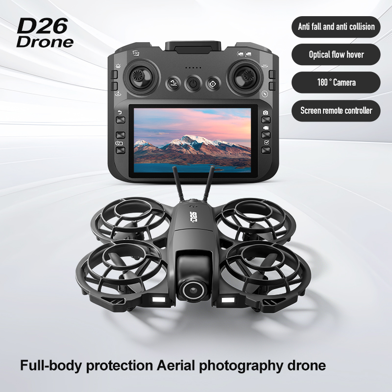 Дрон D26 4K Aerial HD 180 °    – обзор и цена Drone Camera 4K