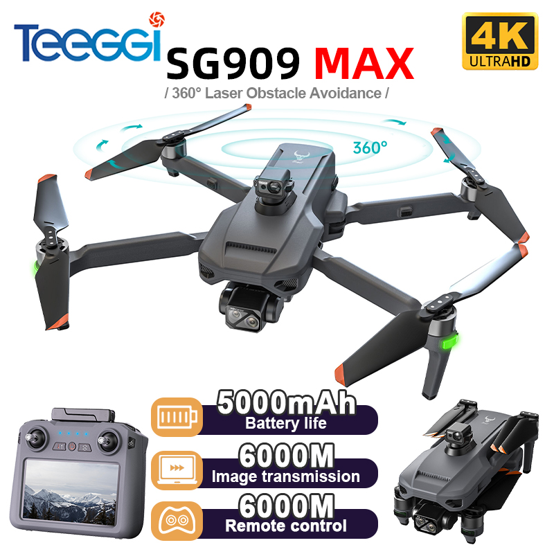 Teeggi SG909 MAX GPS Дрон с ка – обзор и цена Drone Camera 4K